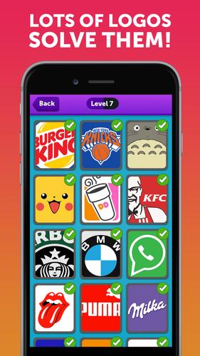 Color Mania Quiz guess logos Screenshot 2