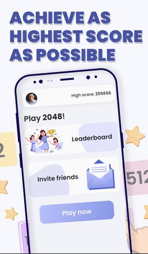 2048 Merge: Puzzle Challenge應用截圖第1張