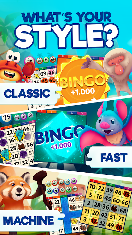 Bingo Bloon - Free Game - 75 Ball Bingo 스크린샷 1