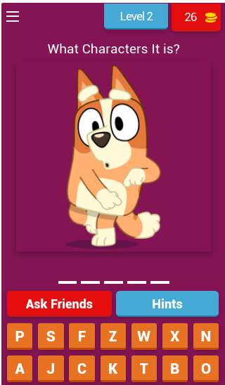 BLUEY QUIZ Capture d'écran 2