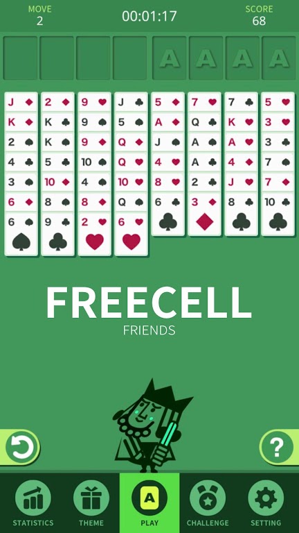 FreeCell Friends Screenshot 1