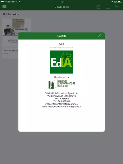 Schermata EdIA Edicola 1