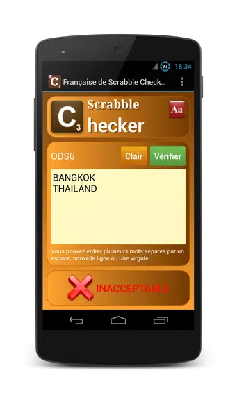 Word Checker - French Capture d'écran 2