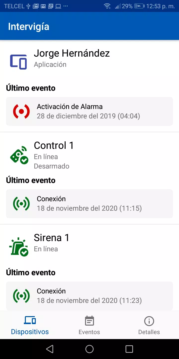 Intervigia Captura de pantalla 1