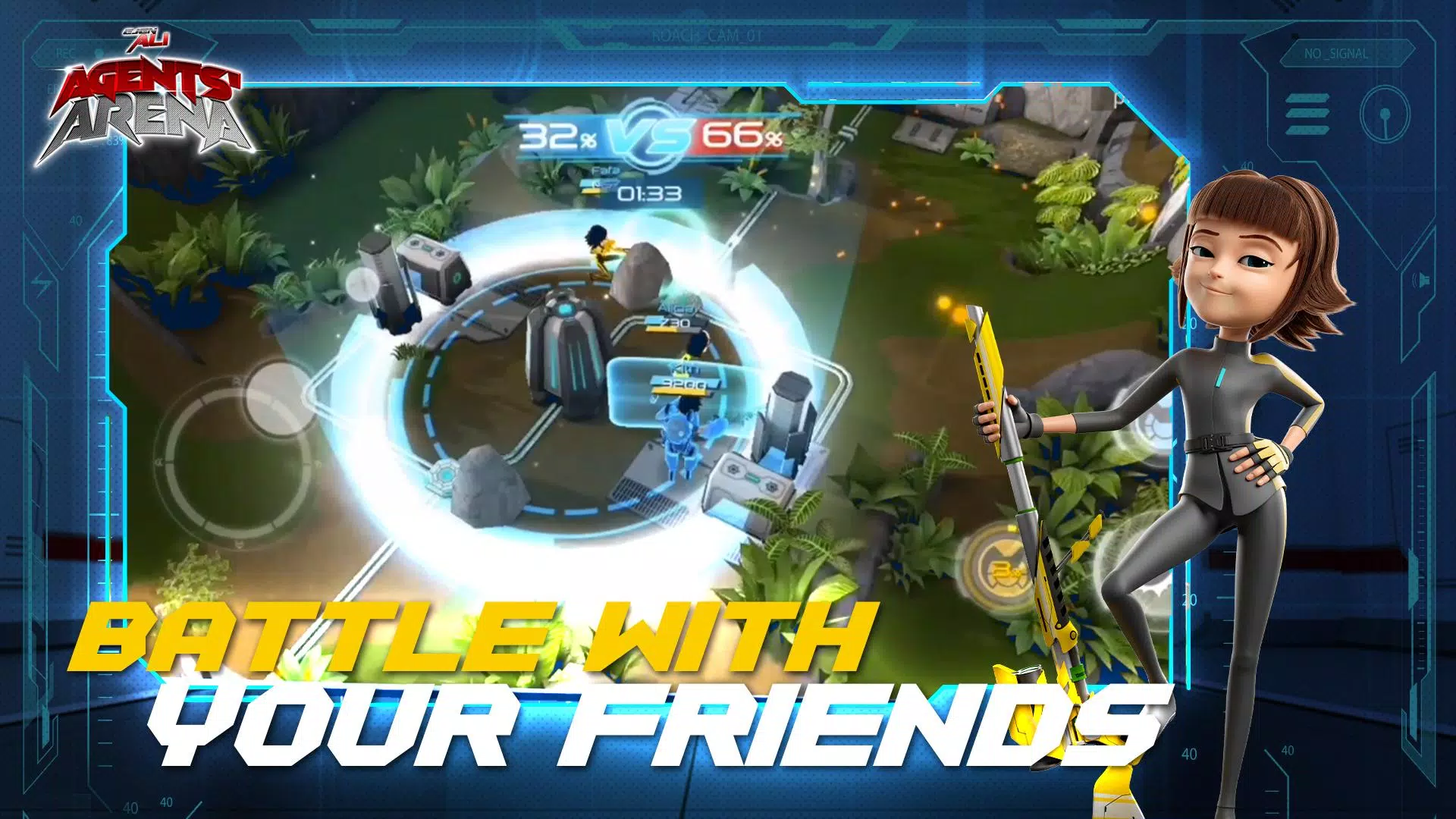 Schermata Ejen Ali: Agents’ Arena 3