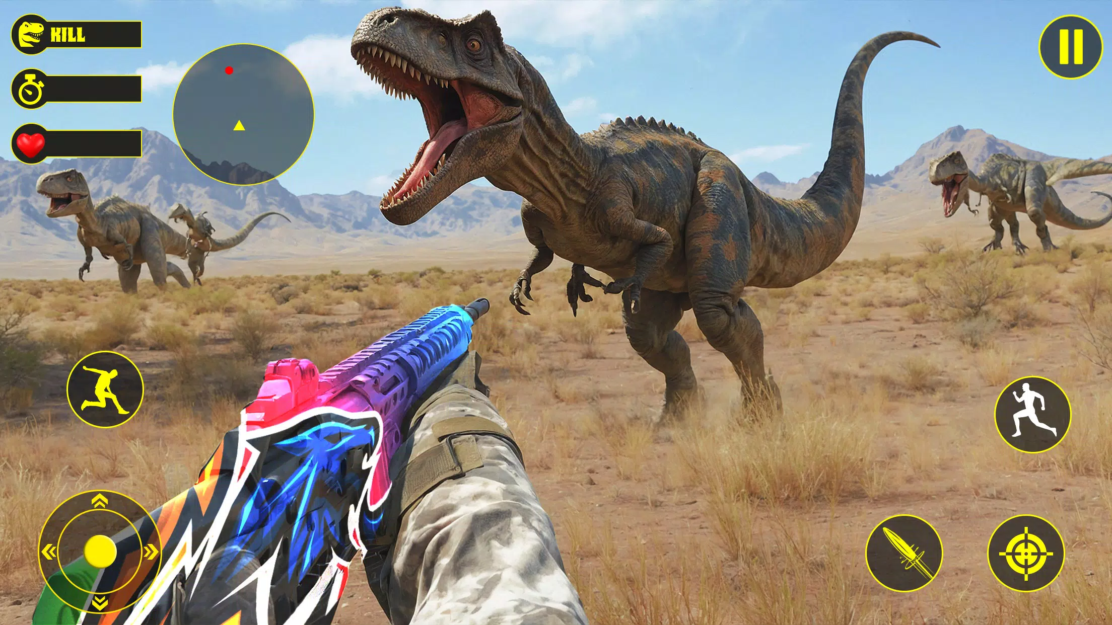 Deadly Dino Survival Simulator Captura de tela 2