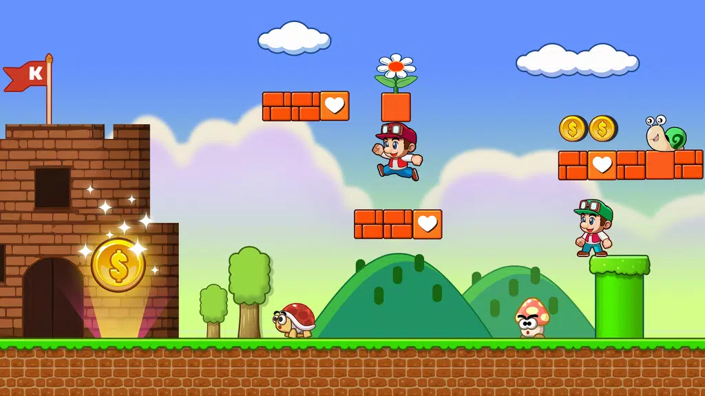 Super Billy's World:Jump & Run Скриншот 1