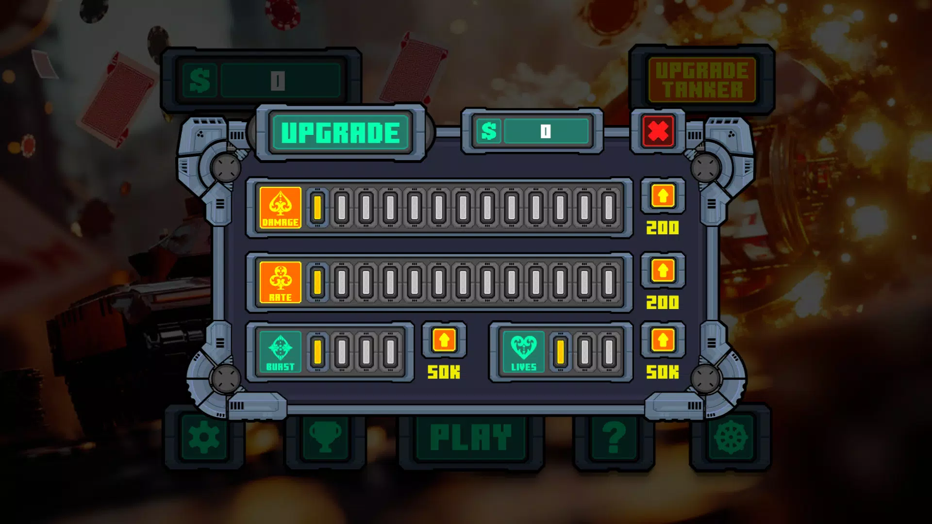 Sun Slots Card Tanker Tangkapan skrin 3