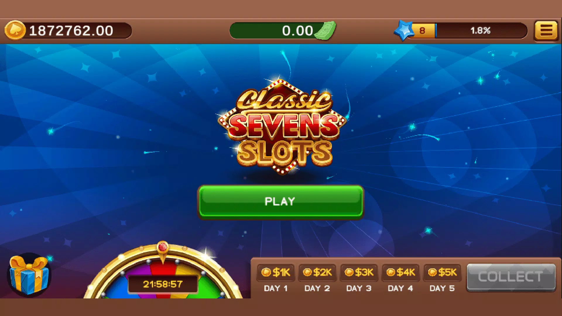 Game Heap - Seven Slots Captura de tela 1
