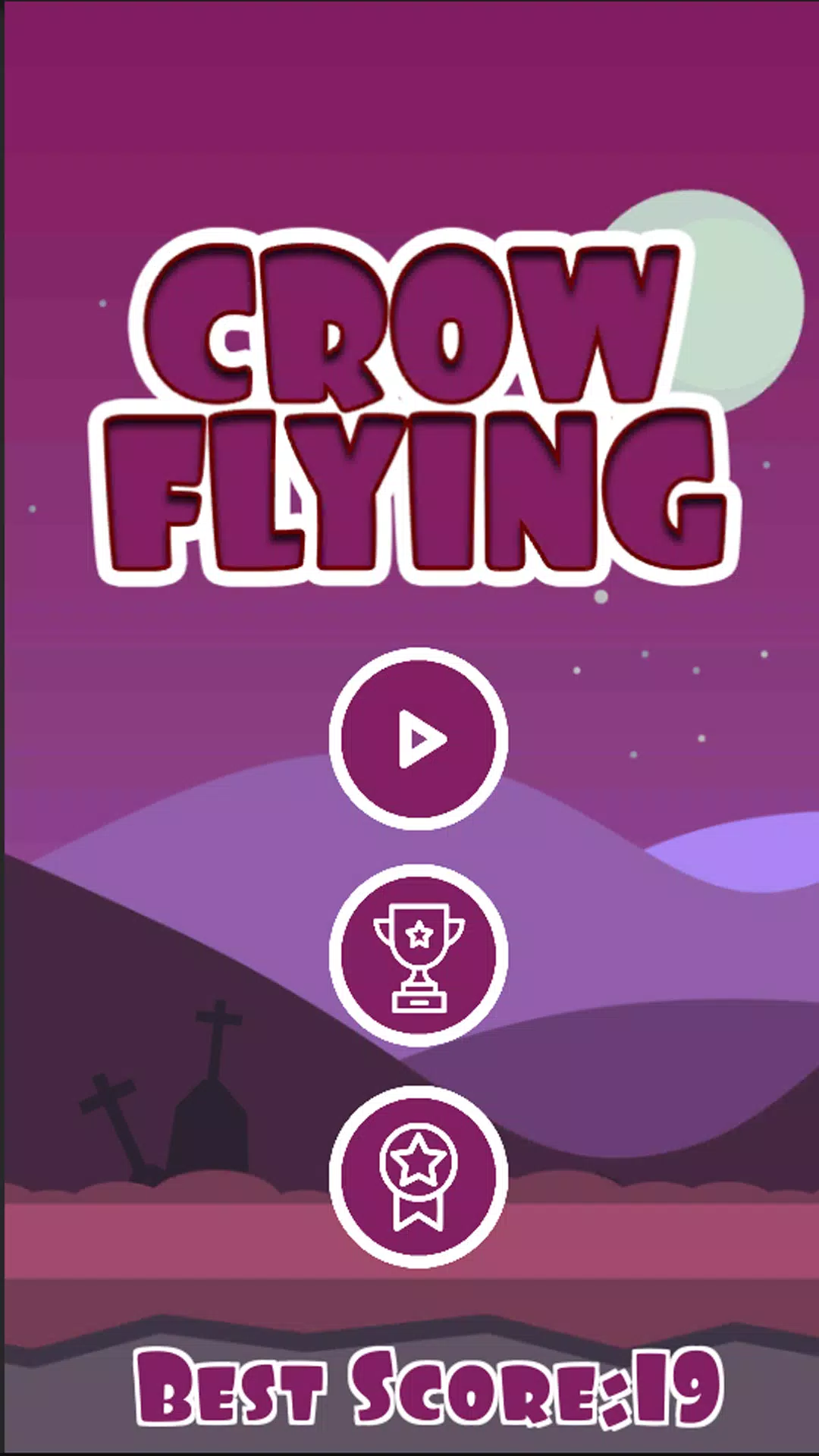 Crow Flying Captura de pantalla 1