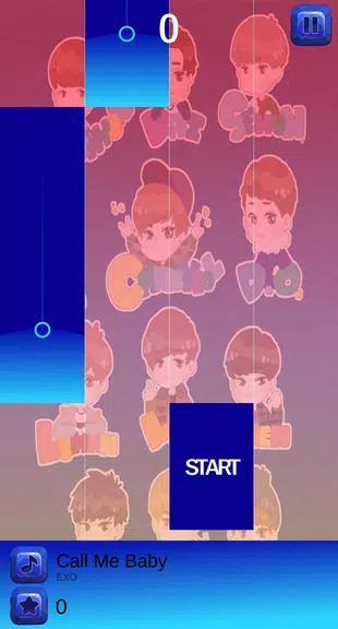 EXO Chibi Piano Tiles Screenshot 4