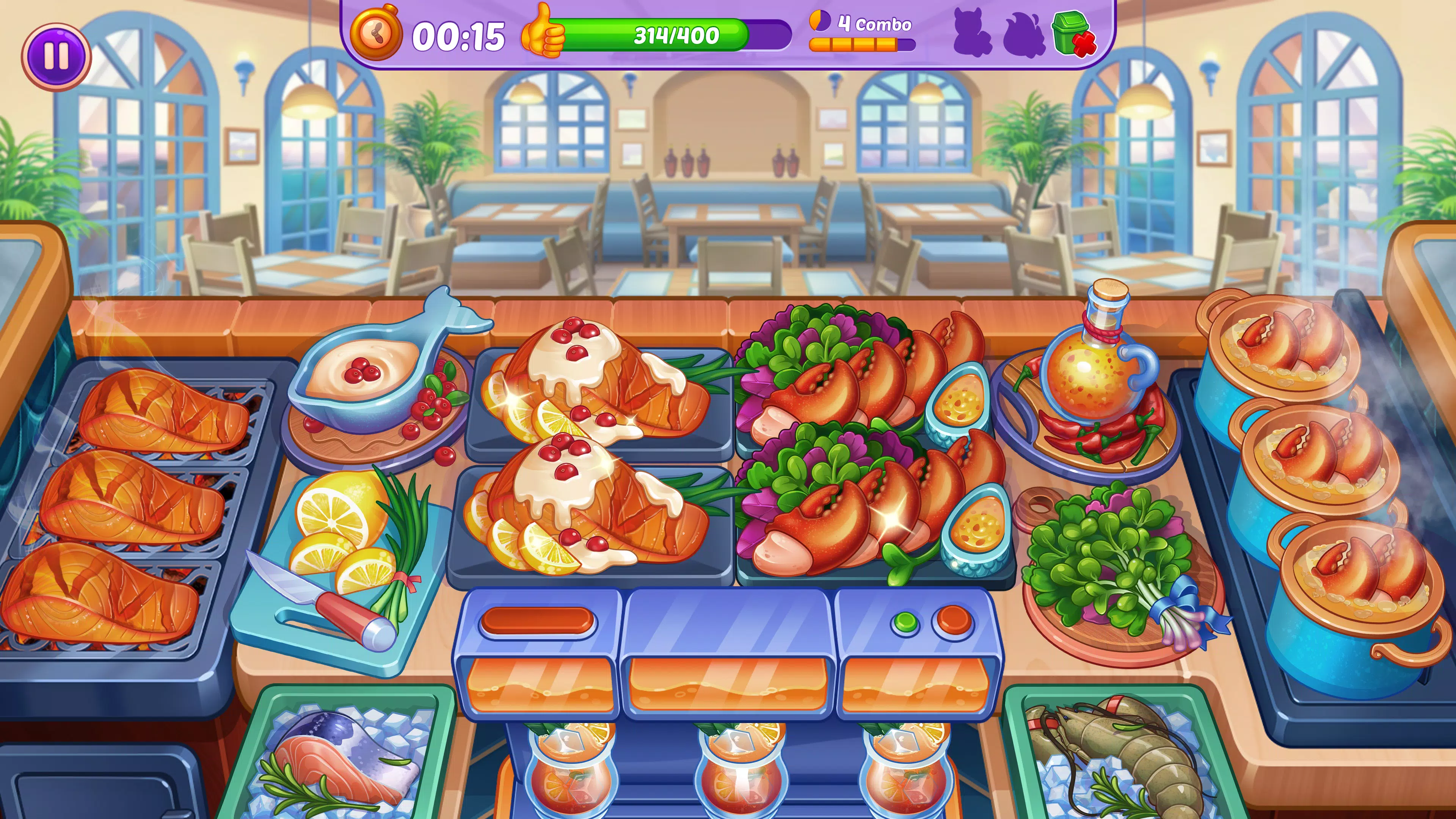 Cooking Crush: koch spiele Screenshot 2