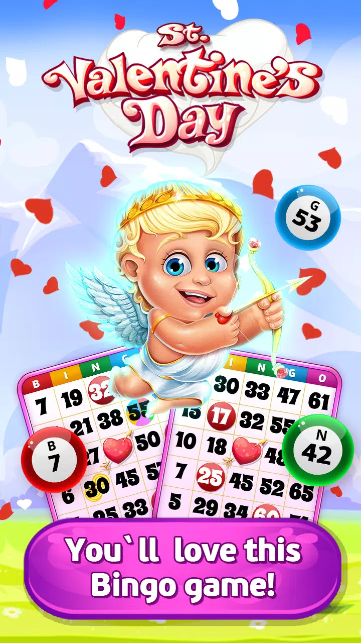 Bingo St. Valentine's Day应用截图第1张