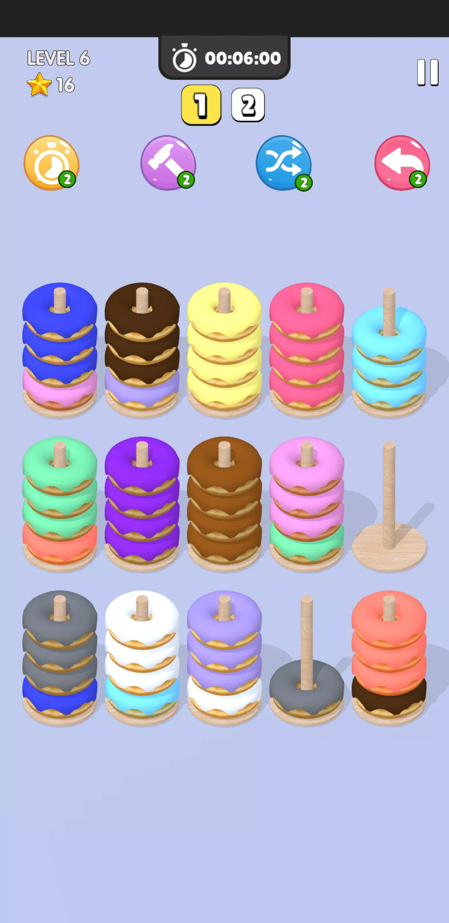 Donut Sort स्क्रीनशॉट 3