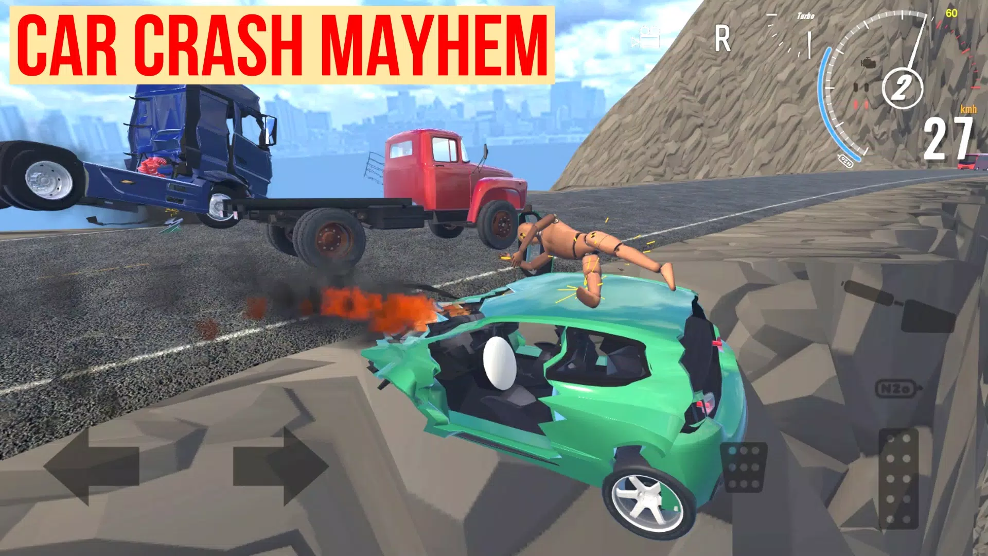 Car Crash Mayhem ภาพหน้าจอ 2