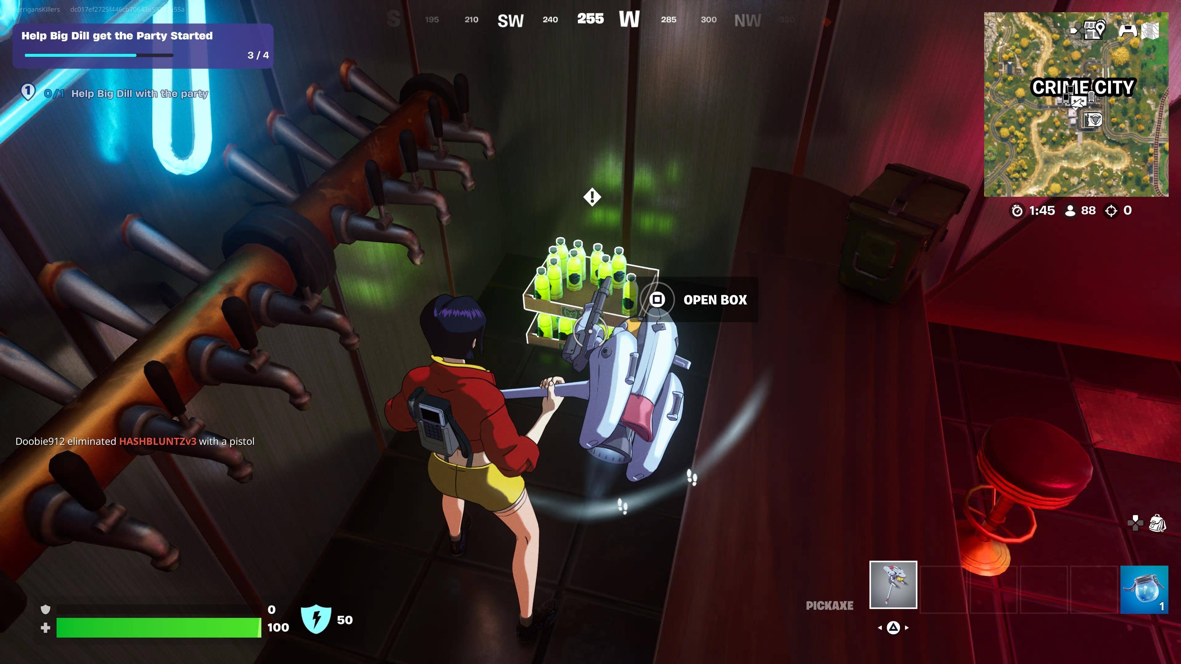 “指南：在Fortnite第六章聚会上协助大莳萝”