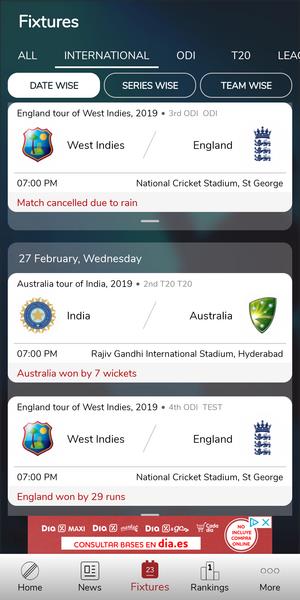 Cricket Exchange ဖန်သားပြင်ဓာတ်ပုံ 4