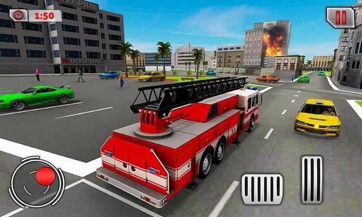 Fire Truck Games: Robot Games 스크린샷 4