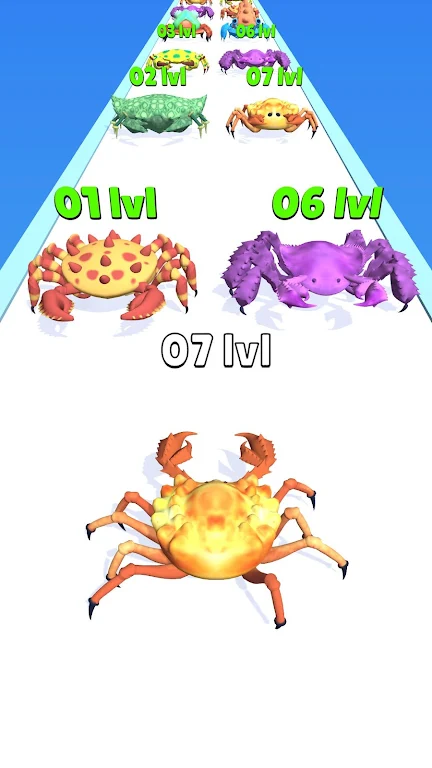 Crab Evolution Run স্ক্রিনশট 2