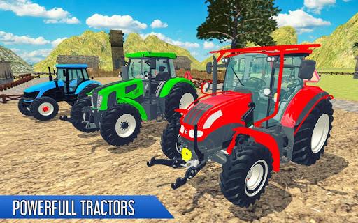 Tractor Farming Games 3D Schermafbeelding 1