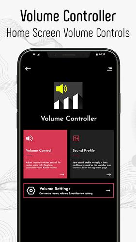 Schermata Volume Control -Custom Control 1