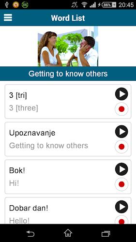 Learn Croatian - 50 languages ภาพหน้าจอ 4