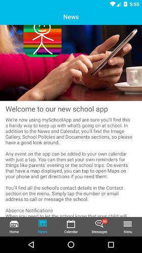 mySchoolApp ဖန်သားပြင်ဓာတ်ပုံ 3