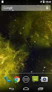 Galaxy Nebula Live Wallpaper स्क्रीनशॉट 1