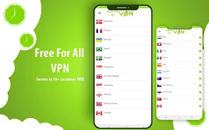 GreenVPN - SuperVPN Master Ekran Görüntüsü 2