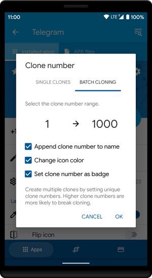 App Cloner apk mod cho android