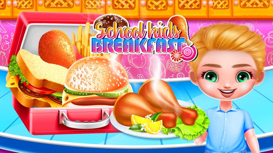 School Toddlers Breakfast Food應用截圖第4張