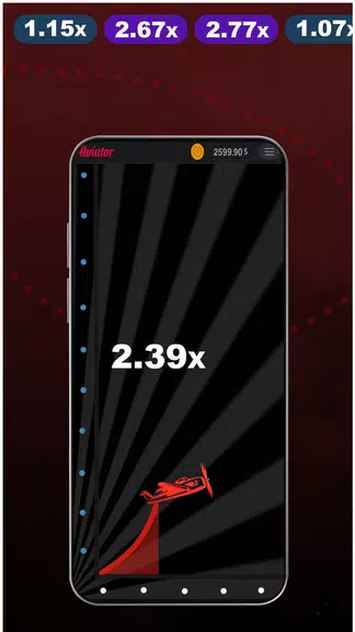 Aviator crush game social スクリーンショット 1