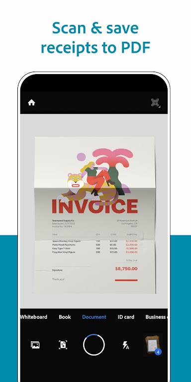 Adobe Scan: PDF Scanner, OCR スクリーンショット 3