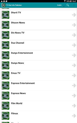 TV Sat Info Pakistan 스크린샷 4