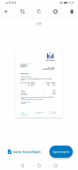 ADDISON OneClick Scan 스크린샷 1