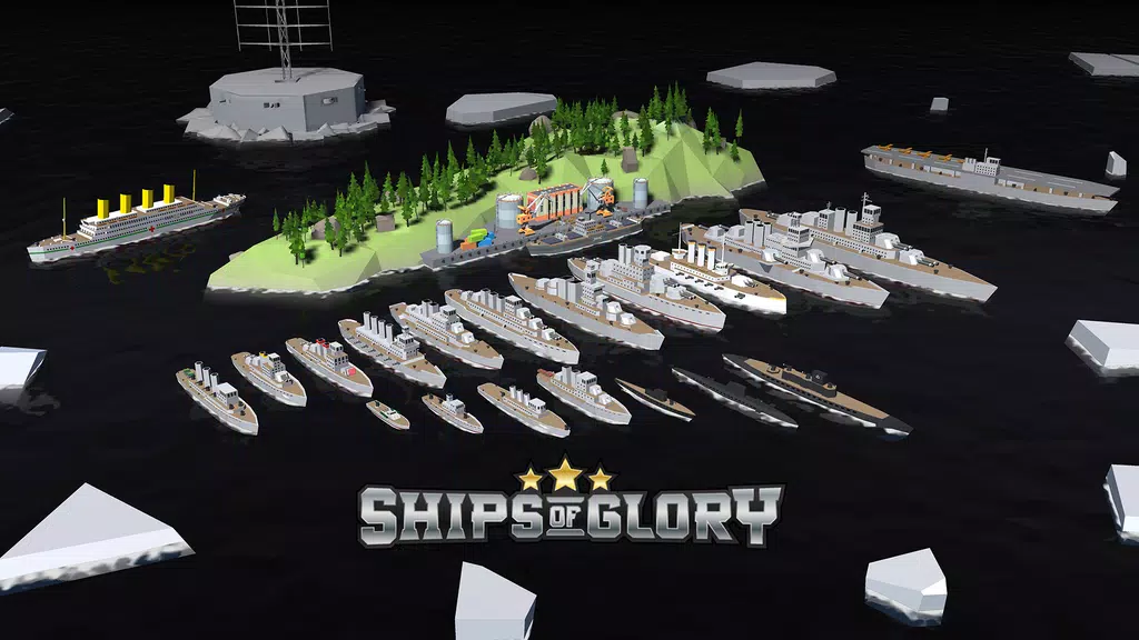 Ships of Glory: MMO warships ဖန်သားပြင်ဓာတ်ပုံ 1