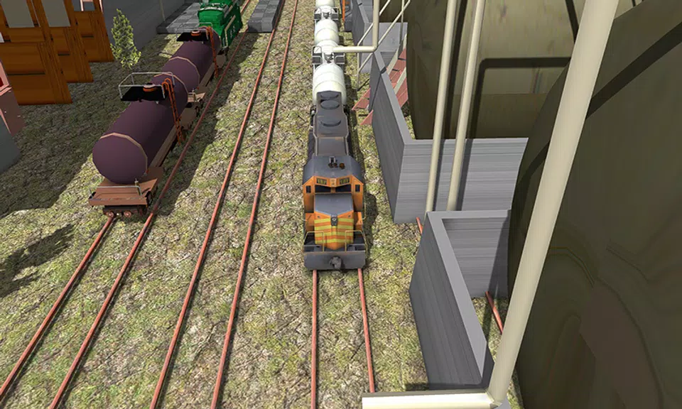 Oil Tanker Train Driving Sim應用截圖第3張