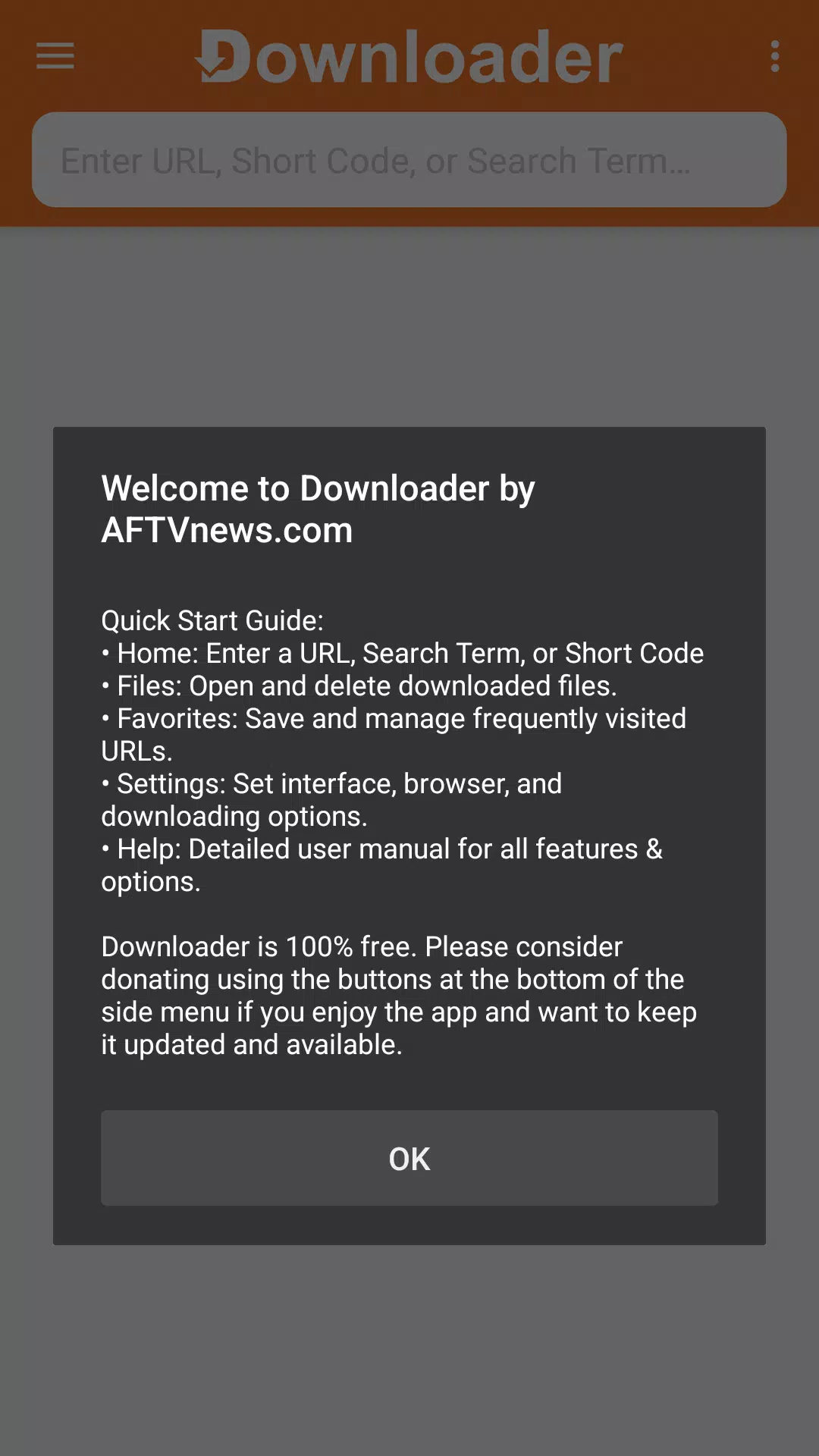 Schermata Downloader 1