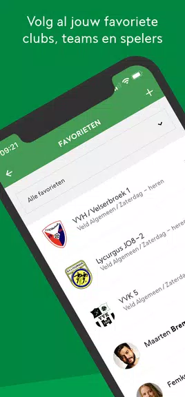 Voetbal.nl スクリーンショット 1