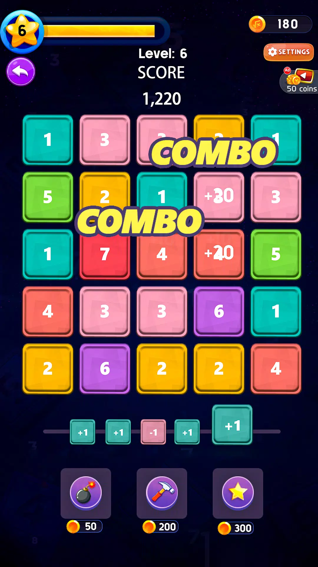 Number Merge Puzzle Match Screenshot 2