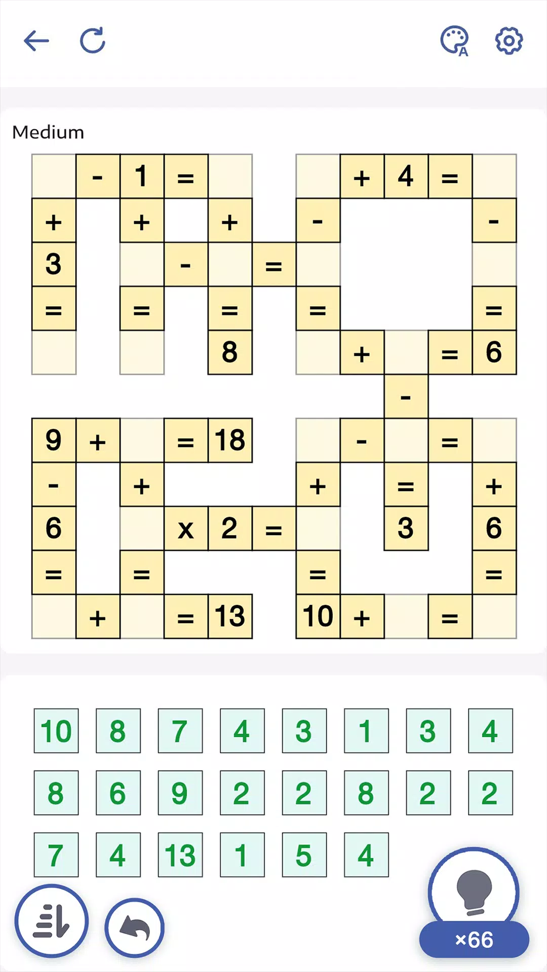 Crossmath - Math Puzzle Games ဖန်သားပြင်ဓာတ်ပုံ 3