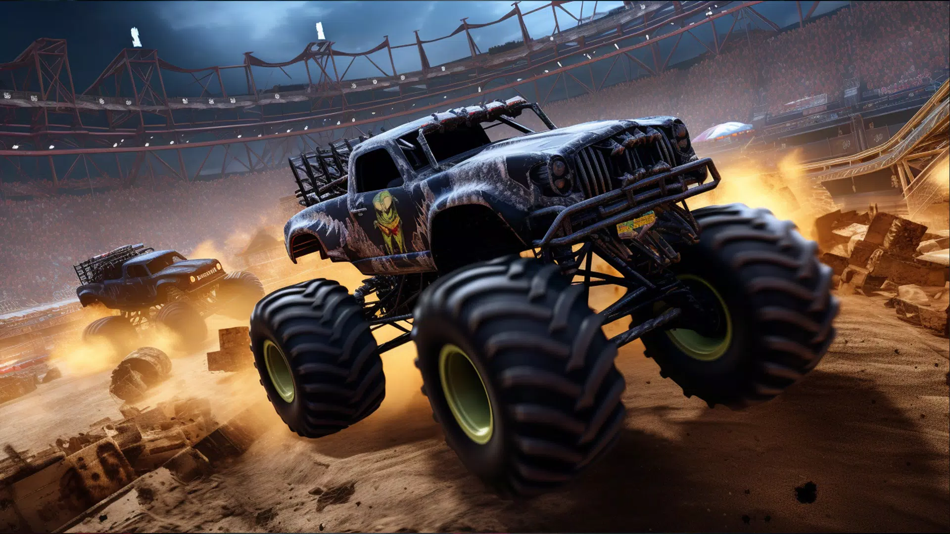 Schermata Crazy Monster Truck Games 2