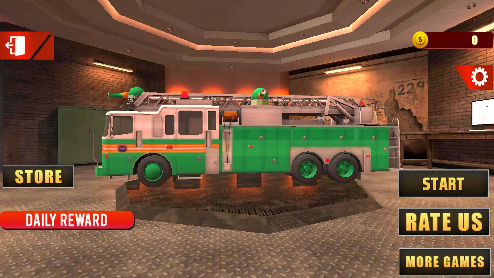 Fire Truck Simulator Rescue 스크린샷 4