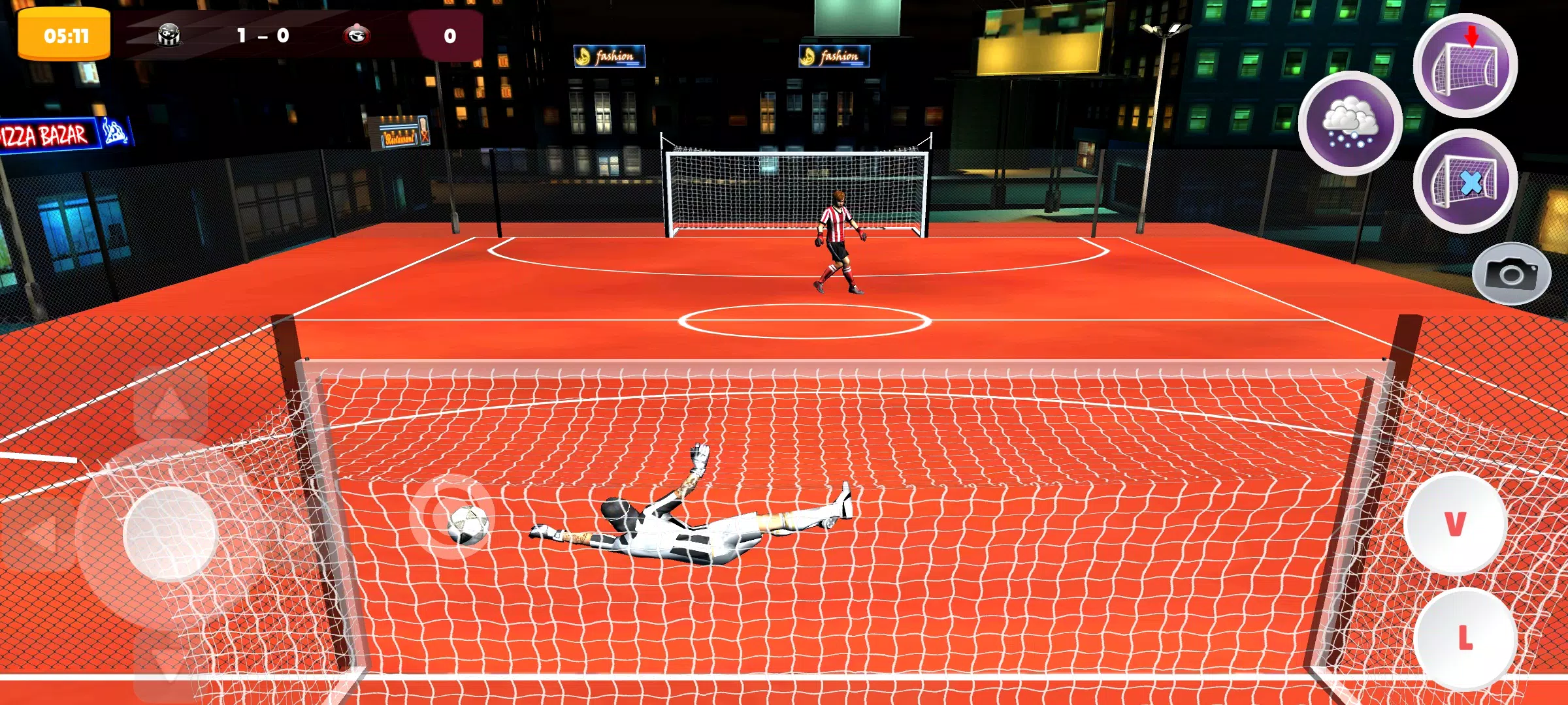 Goalie Wars Football Street Tangkapan skrin 1