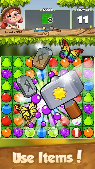 Fruits POP : Match 3 Puzzle ဖန်သားပြင်ဓာတ်ပုံ 4