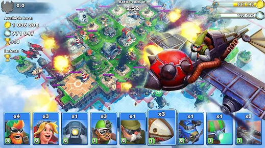 Sky Clash Lords of Clans 3D應用截圖第4張