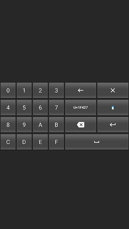 Unicode Keyboard Screenshot 1