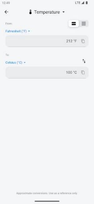 Unit Converter - AUC Captura de tela 3