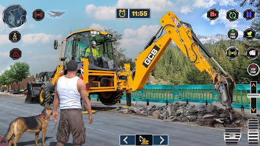 Heavy Excavator JCB Games Captura de pantalla 3