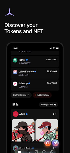 Holdstation Crypto Wallet Captura de pantalla 4